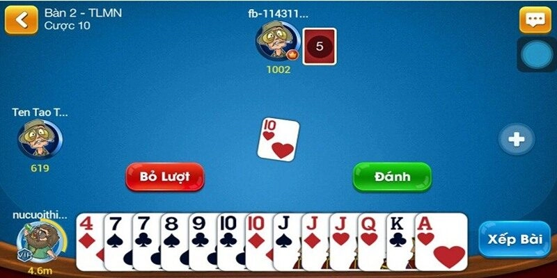 Cách chơi cụ thể khi tham gia đánh bài